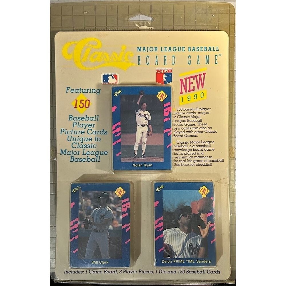 1990 Classics Card game-Nolan Ryan, Prime Time Sanders, Ken Griffey w-150 cards